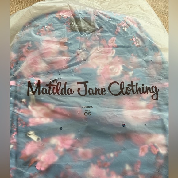 NWT Matilda Jane Harlow Floral Backpack + pencil Case + Lunch Bag 3 pcs SET NWT - Picture 12 of 13